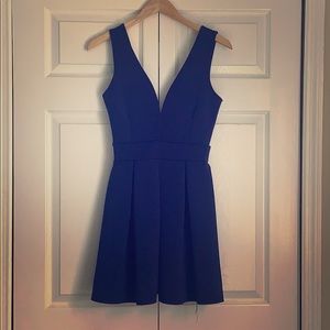 Blue dress